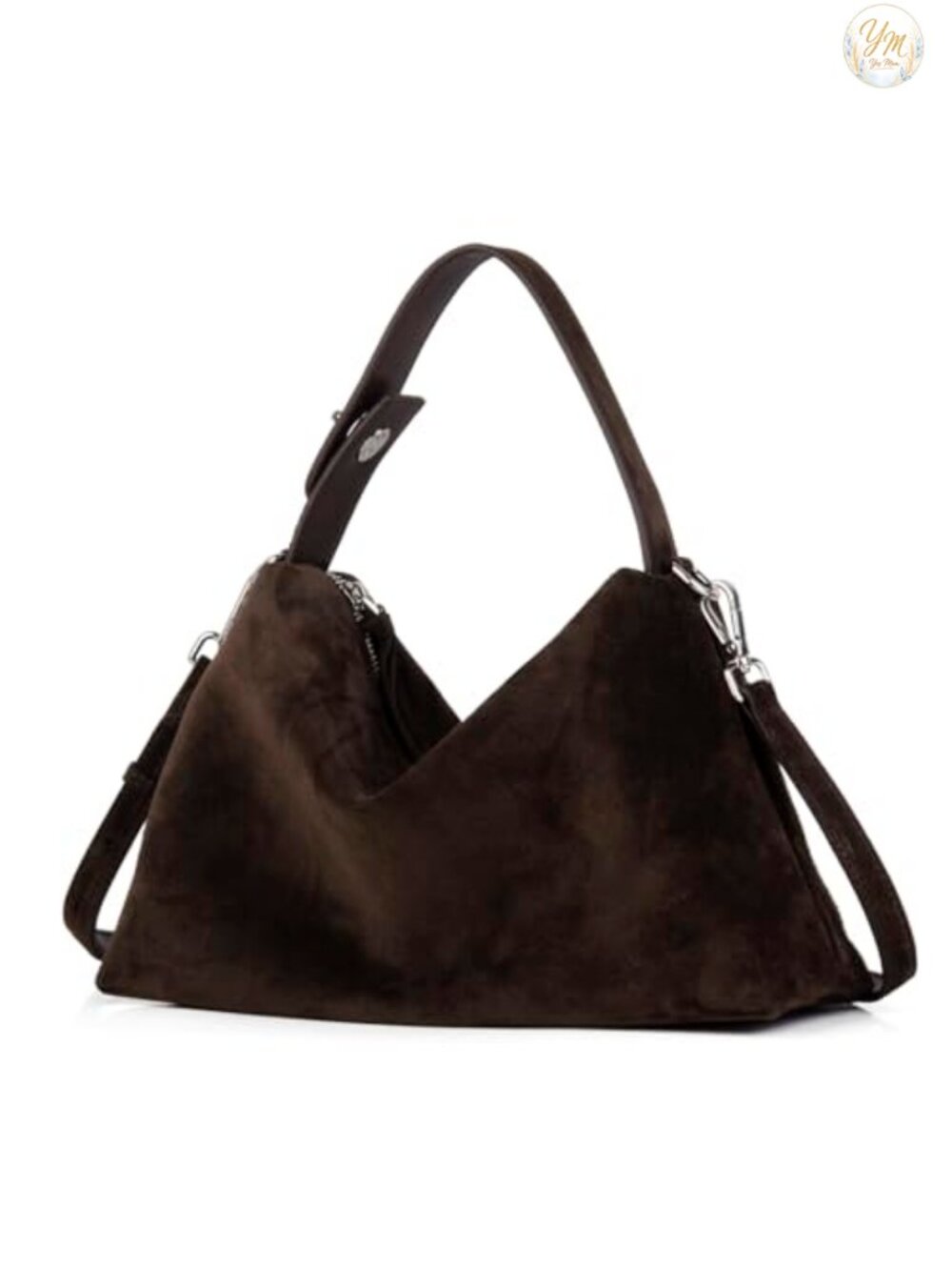 Premium Suede Leather Crossbody Bag Handbag Tote